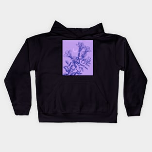 Luna | Dark Purple Version Kids Hoodie